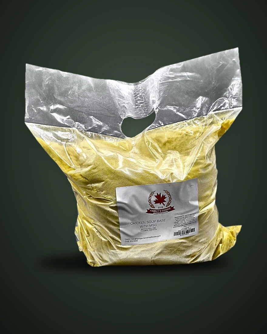1. Family’s Choice Chicken Soup Base with MSG 5 kg
